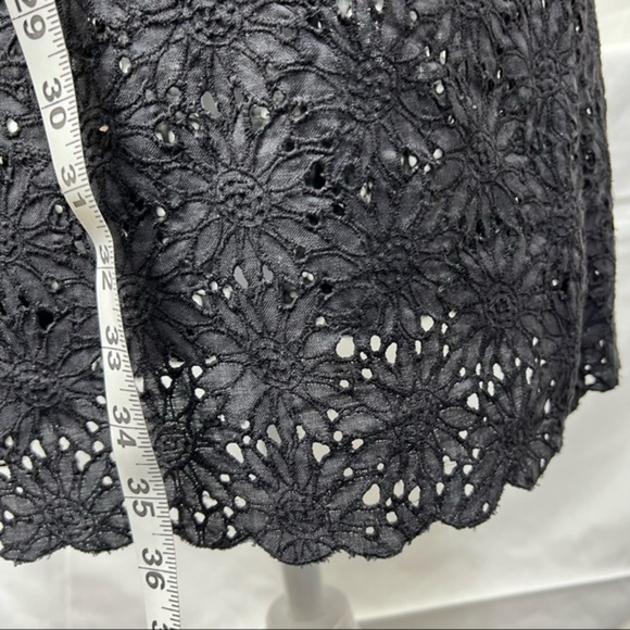 GERARD DAREL FANTASTIC BLACK SUNFLOWERS FLORAL SEE THROUGH BEACH SWIM DRESS WRAP - Picture 6 of 13